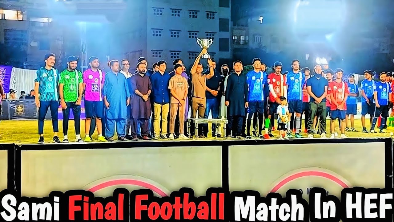 Sami final football match in HEF 2025