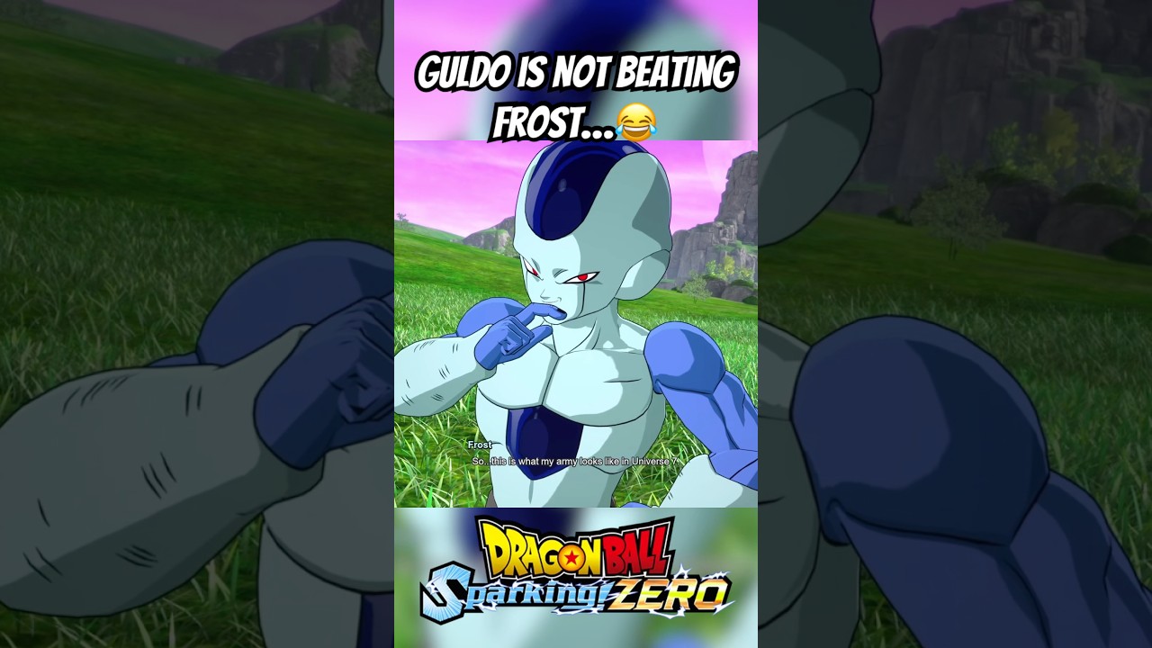 GULDO is NOT beating FROST&hellip;😂 #dragonballsparkingzero #sparkingzero #anime