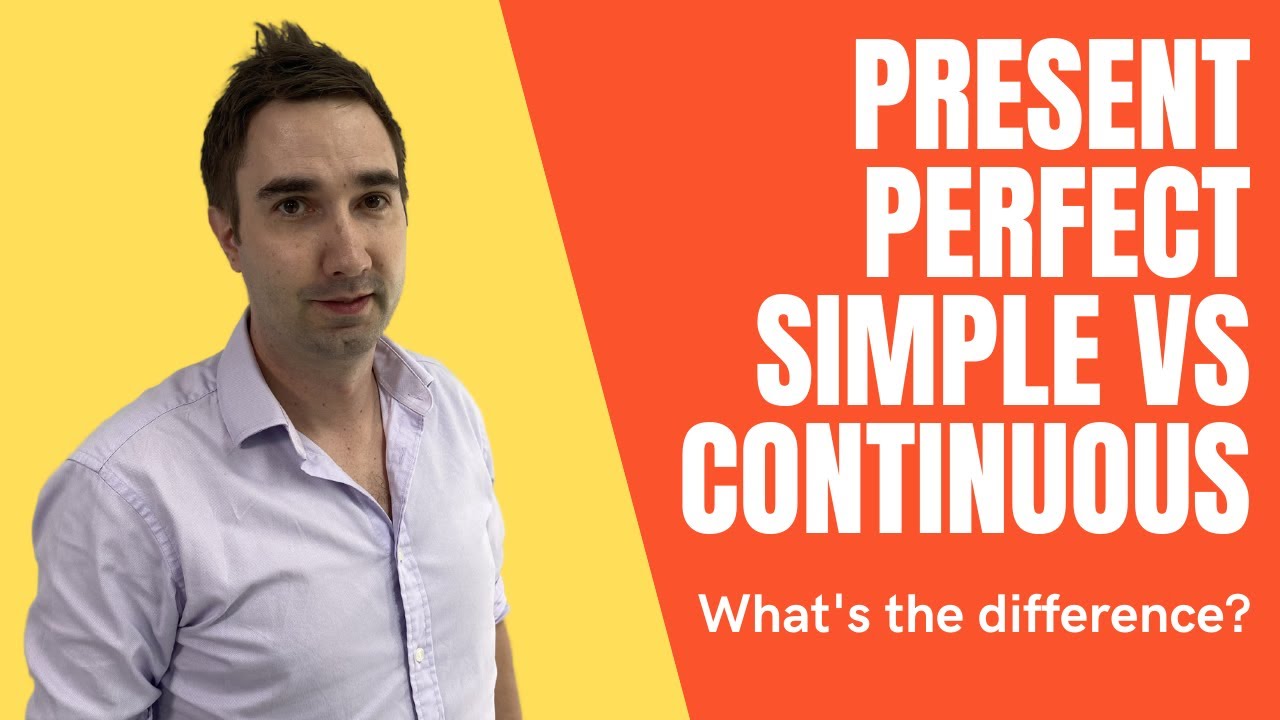 Present Perfect Simple vs. Present Perfect Continuous - видеосравнение грамматических правил англ...