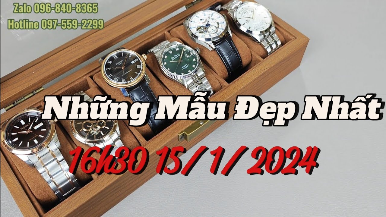 [ Lô 16H30 15/1/2024 ] Orie.nt - Se.iko - Cit.izen... Giá Tốt | ShopWatch