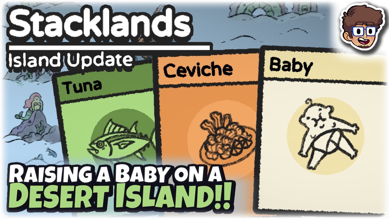 Raising a Baby on a DESERT ISLAND!! | Stacklands: Island Update | 2