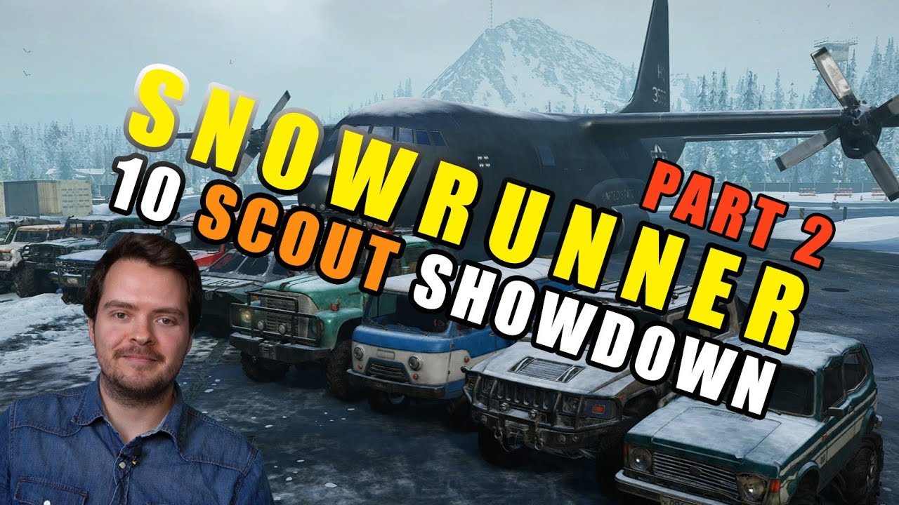SnowRunner: ЛУЧШЕЕ СОШЕСТВИЕ грузовиков-разведчиков (Часть 2)