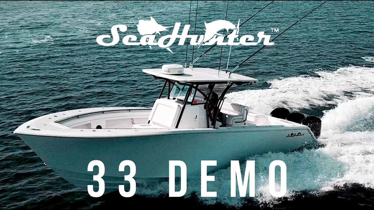 SeaHunter Tournament 33 Demo | Seahunter Boats