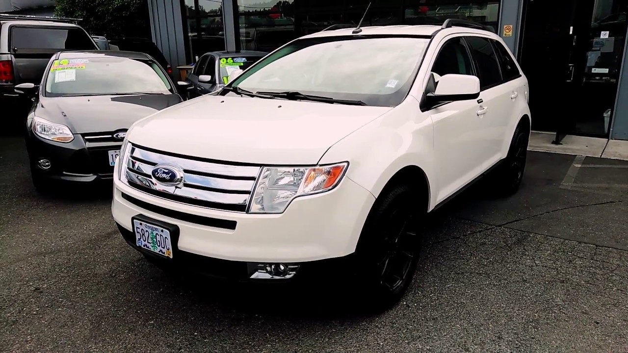 2009 FORD EDGE SEL AWD LEATHER LOW MILES