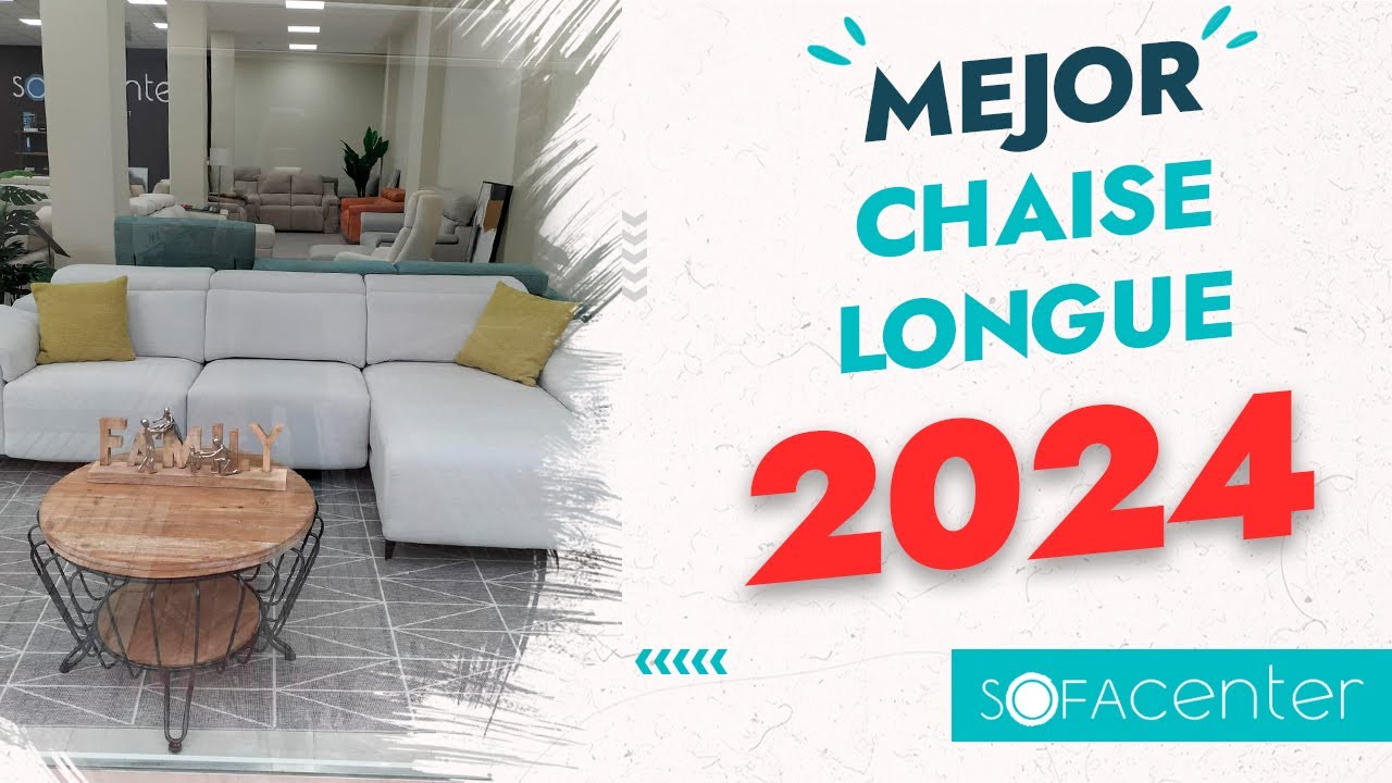 ✅ EL MEJOR CHAISE LONGUE 👉  2024 | Sofá Center