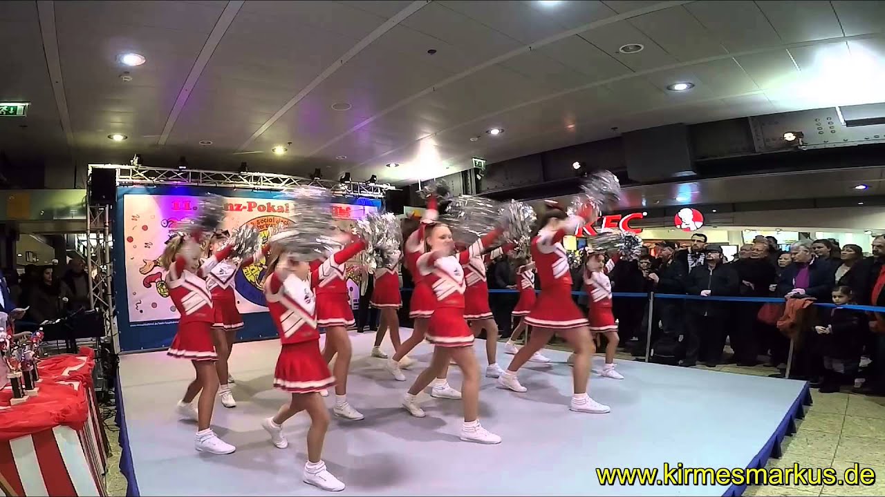 11.Pänz Pokal - Cheerleader des 1 FC Köln e.V (Jugend) - Köln Hauptbahnhof 2015 by kirmesmarkus