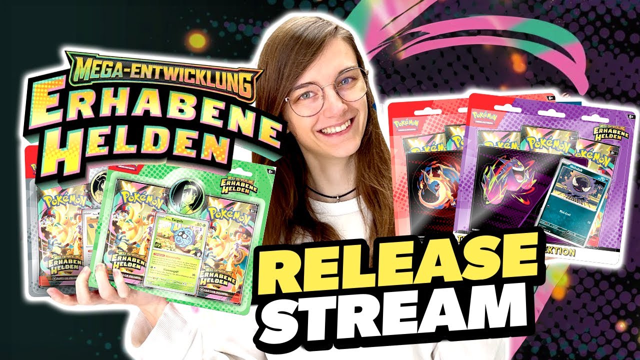 ERHABENE HELDEN RELEASE PARTY! 😱 Pokémon Booster Opening Live