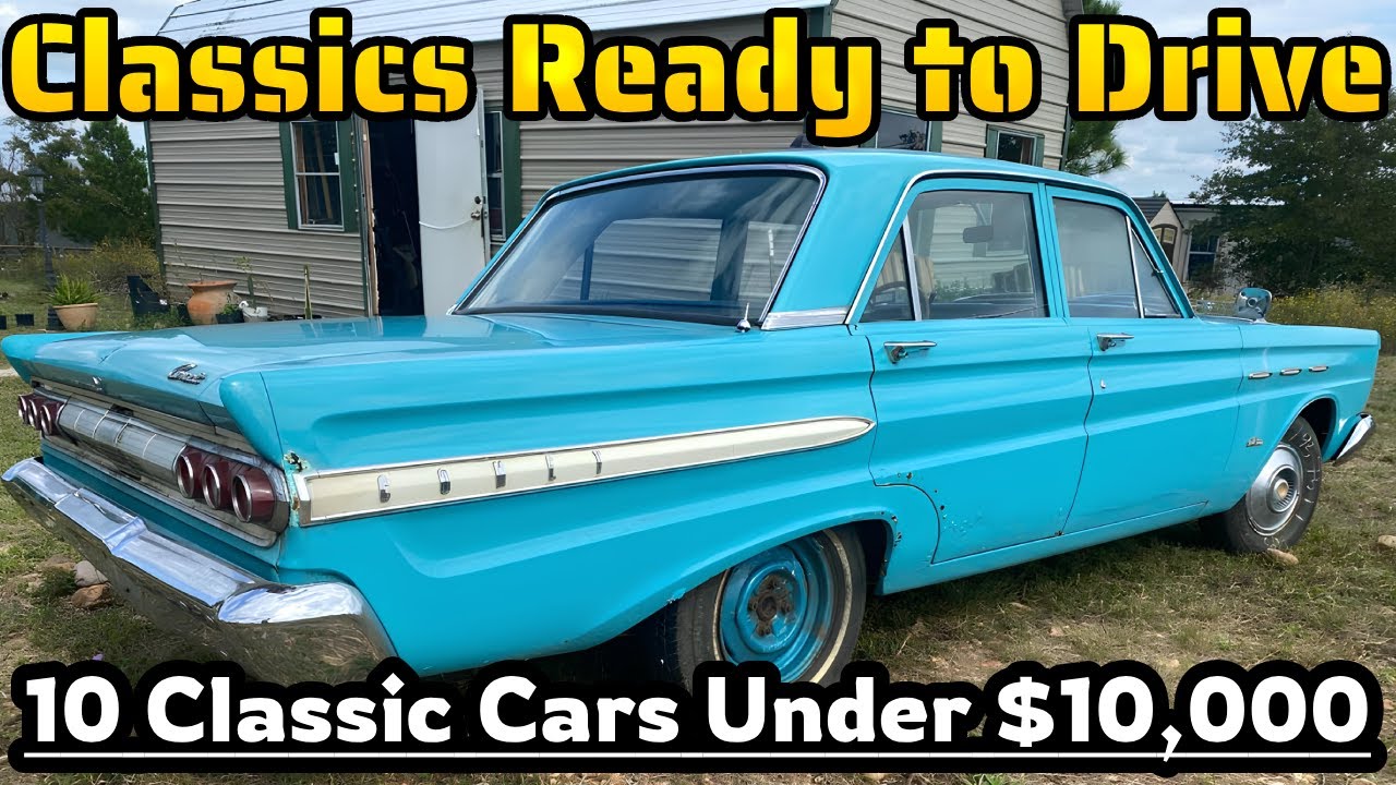 Classics Ready to Drive: Top 10 Classic Cars Under $10,000 for Sale by Owner on Craigslist