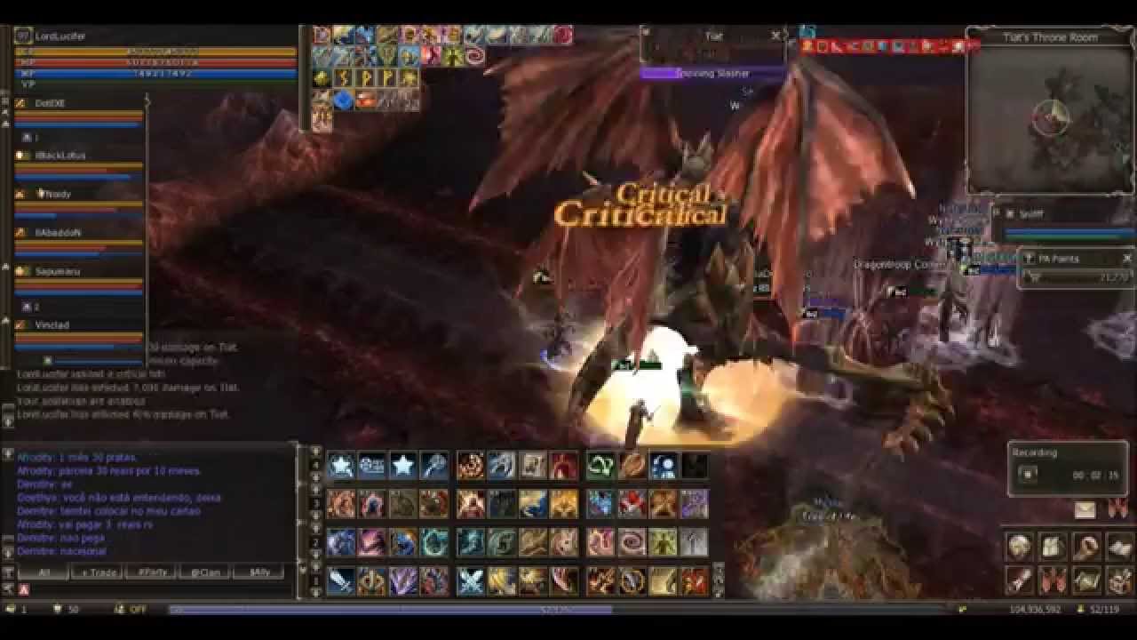 Raid Boss Tiat - Seed of Destruction - Lineage II EU