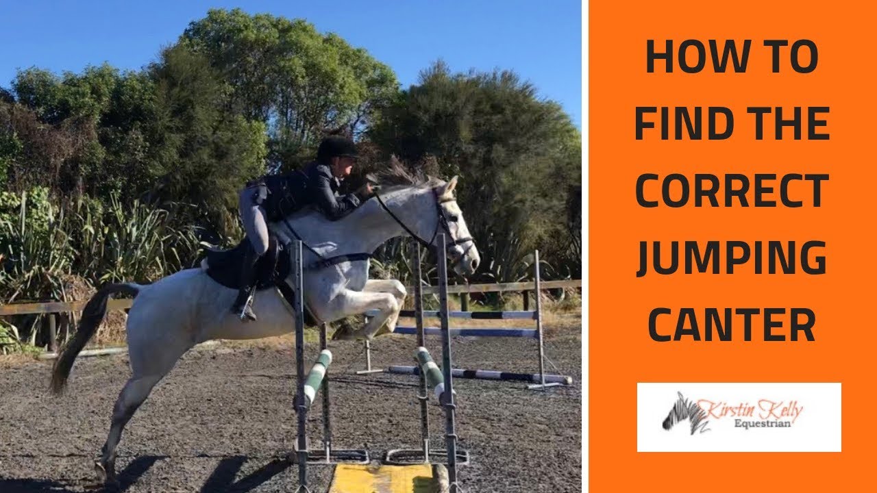 How to find the correct jumping canter with Kirstin Kelly