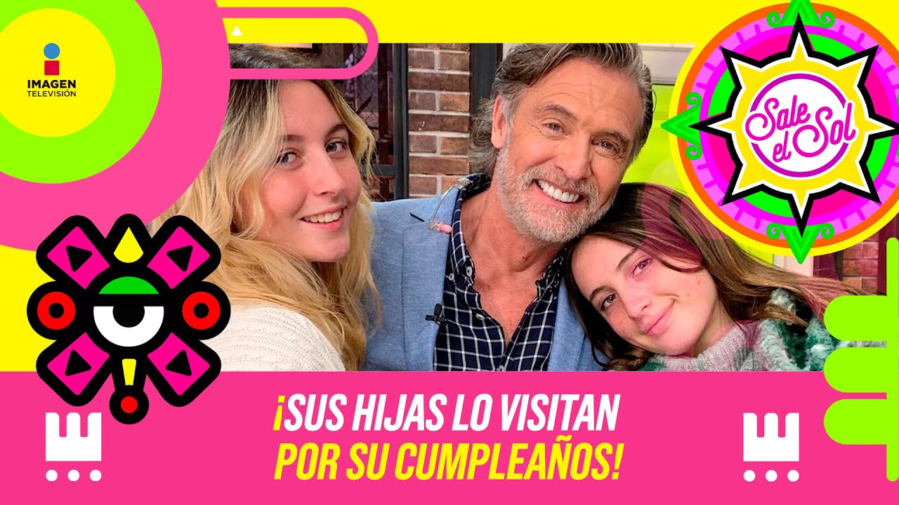 ¡Feliz cumpleaños, Juan Soler! Sus hijas lo visitan en el foro | Trapitos al Sol | Sale el Sol
