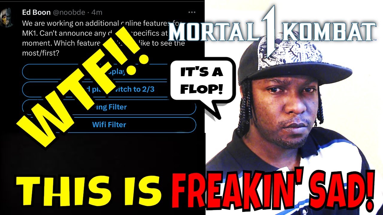 THIS IS SAD.. MK1 IS A FLOP! (Fighting Game Rant)