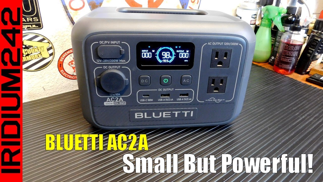 The BLUETTI AC2A  - Tiny Emergency Power Packs a BIG Punch!