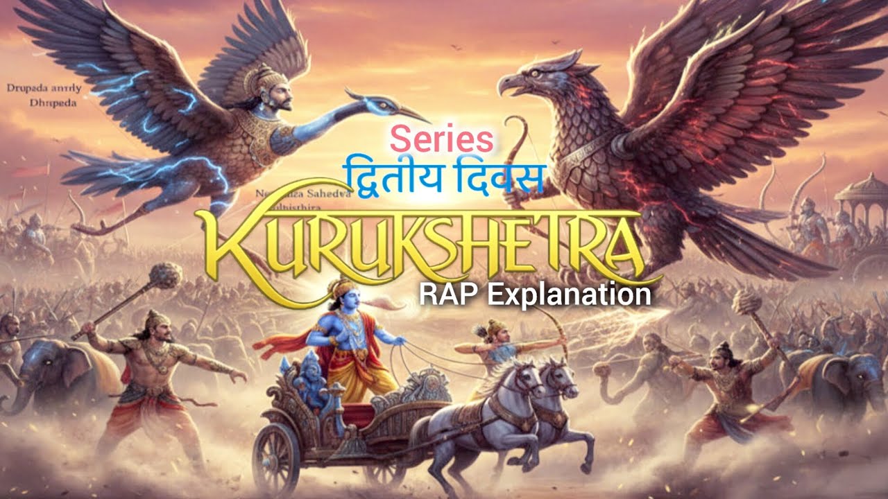 कुरुक्षेत्र द्वितीय दिवस | Kurukshetra Day 2 | Mahabharat War Rap 2026 | Bhishma&rsquo;s Fury Begins ||