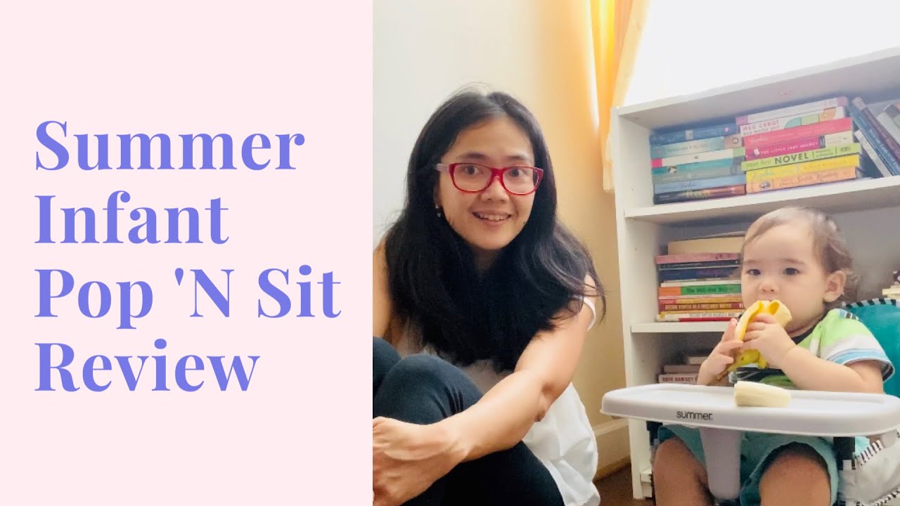 SUMMER POP N SIT PORTABLE BOOSTER SEAT REVIEW | Why I Love It and Why I Wouldn’t Buy It Again