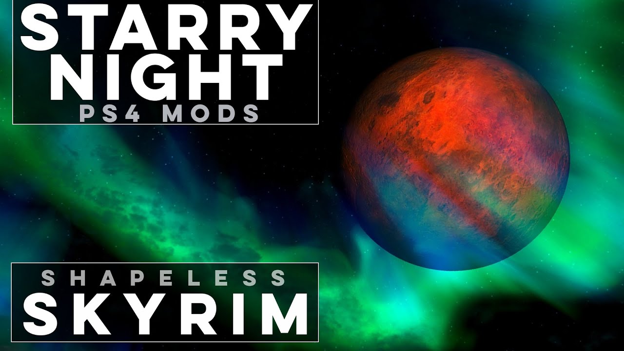 Complete Visual Overhaul of Skyrim on PS4 - Shapeless Skyrim PS4 Mods (Ep. 175)
