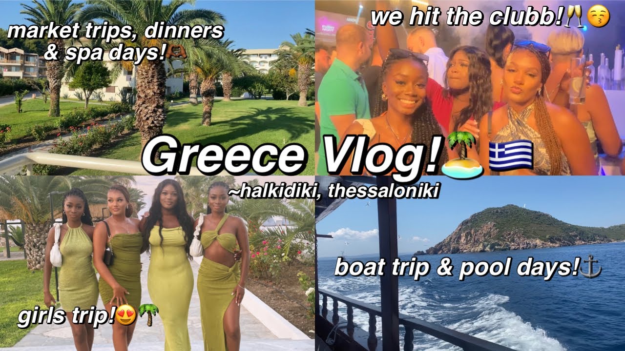 Greece vlog 2022! | Halkidiki, Greece | Jessie and Jessica