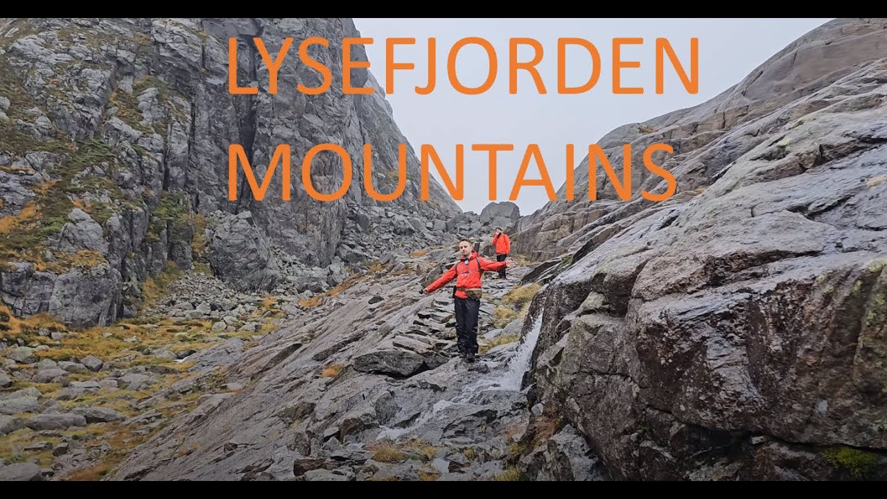 3-day Hiking in Lysefjorden Mountains