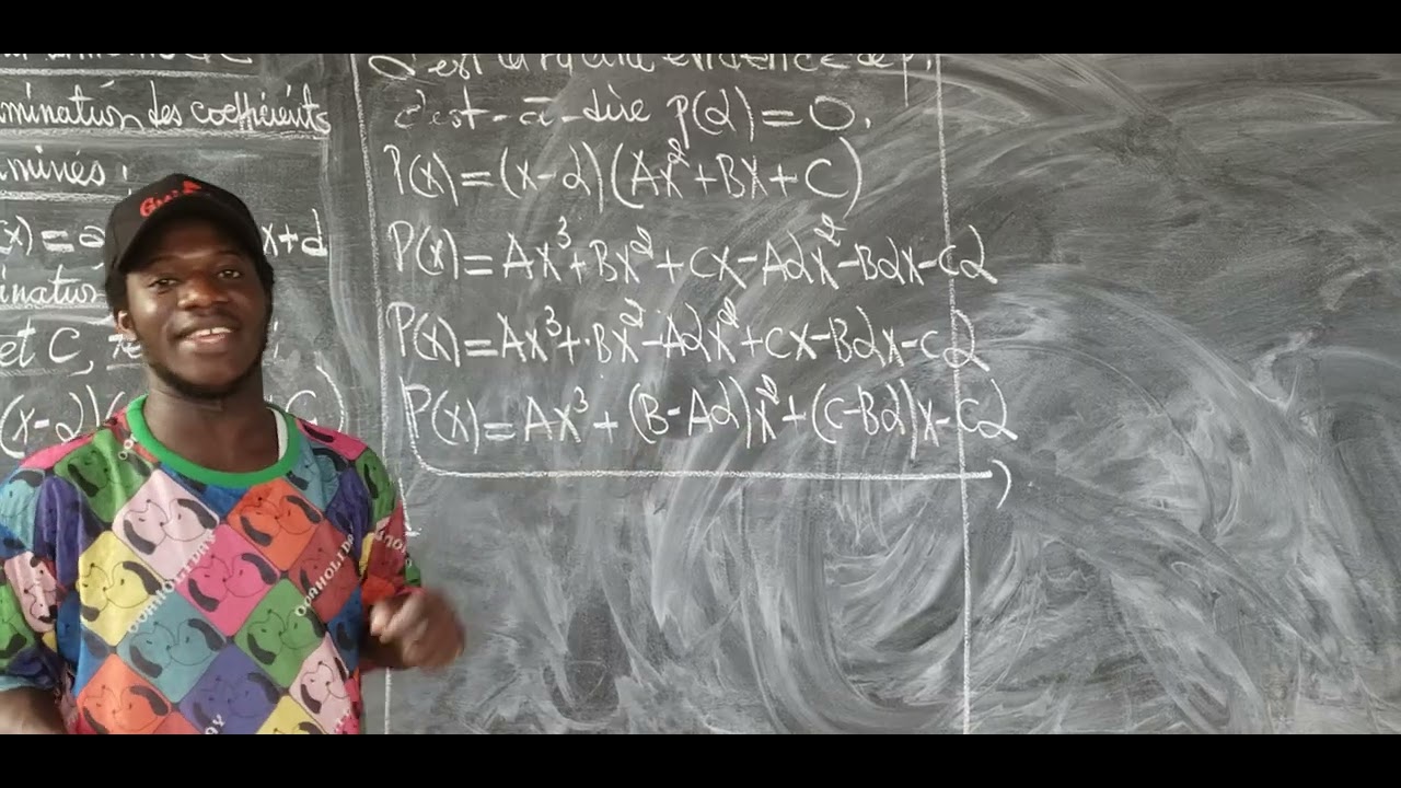 Cours sur la méthode de la détermination des coefficients indéterminés.