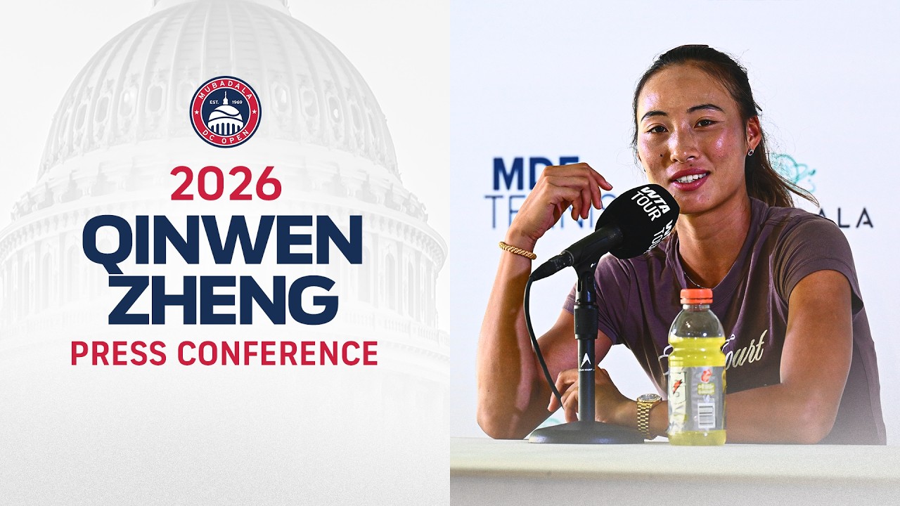 Qinwen Zheng Press Conference | 2026 Mubadala DC Open