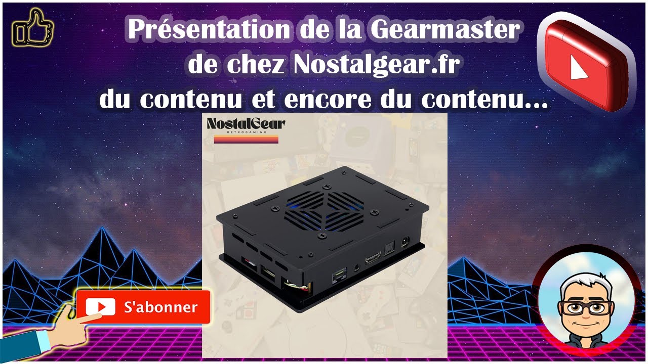 Présentation de la Gearmaster de chez Nostalgear fr du contenu et encore du contenu...