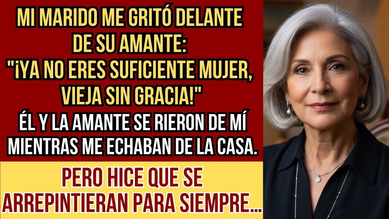 HISTORIAS REALES. Mi marido gritó delante de su amante: 