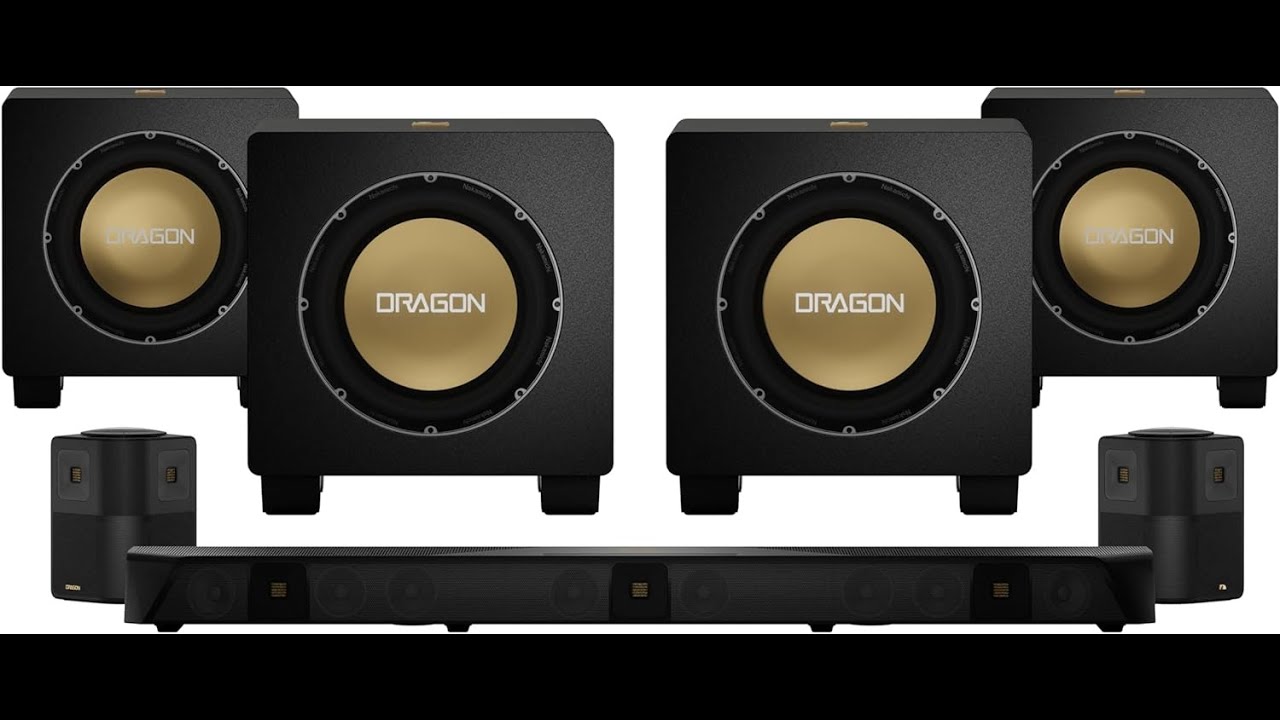 Nakamichi Dragon Surround System – Quad 12