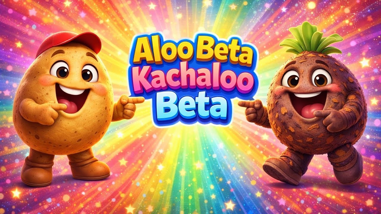 Aloo  Kachaloo Beta Kahan Gaye They |  | Hindi Popular Song for Kids | kids songs and Rhymes.. ..