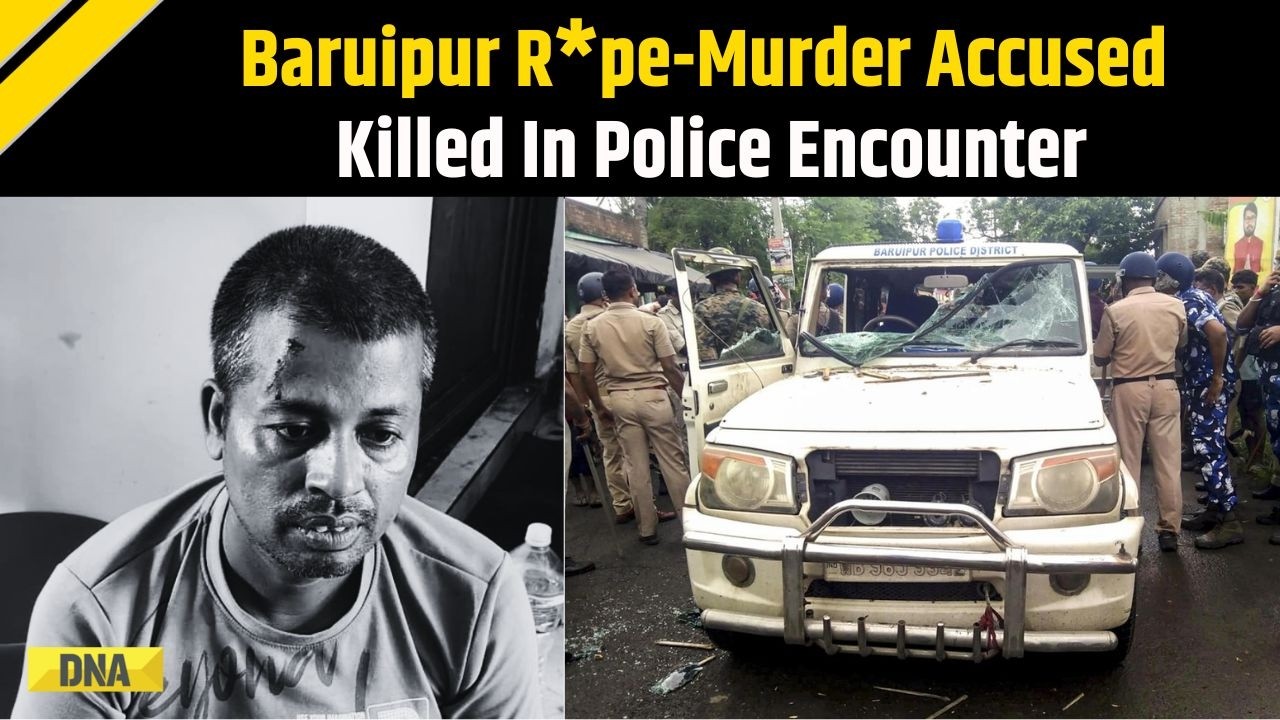 West Bengal News: Key Accused In Baruipur Rape-Murder Case Killed In Police Encounter | Kolkata
