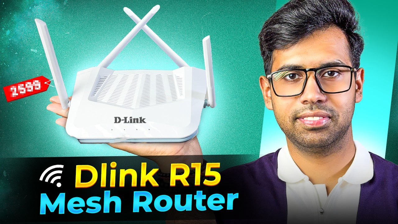 Is D-Link R15 AX1500 The BEST Mesh Router For Home Use At ₹3000?