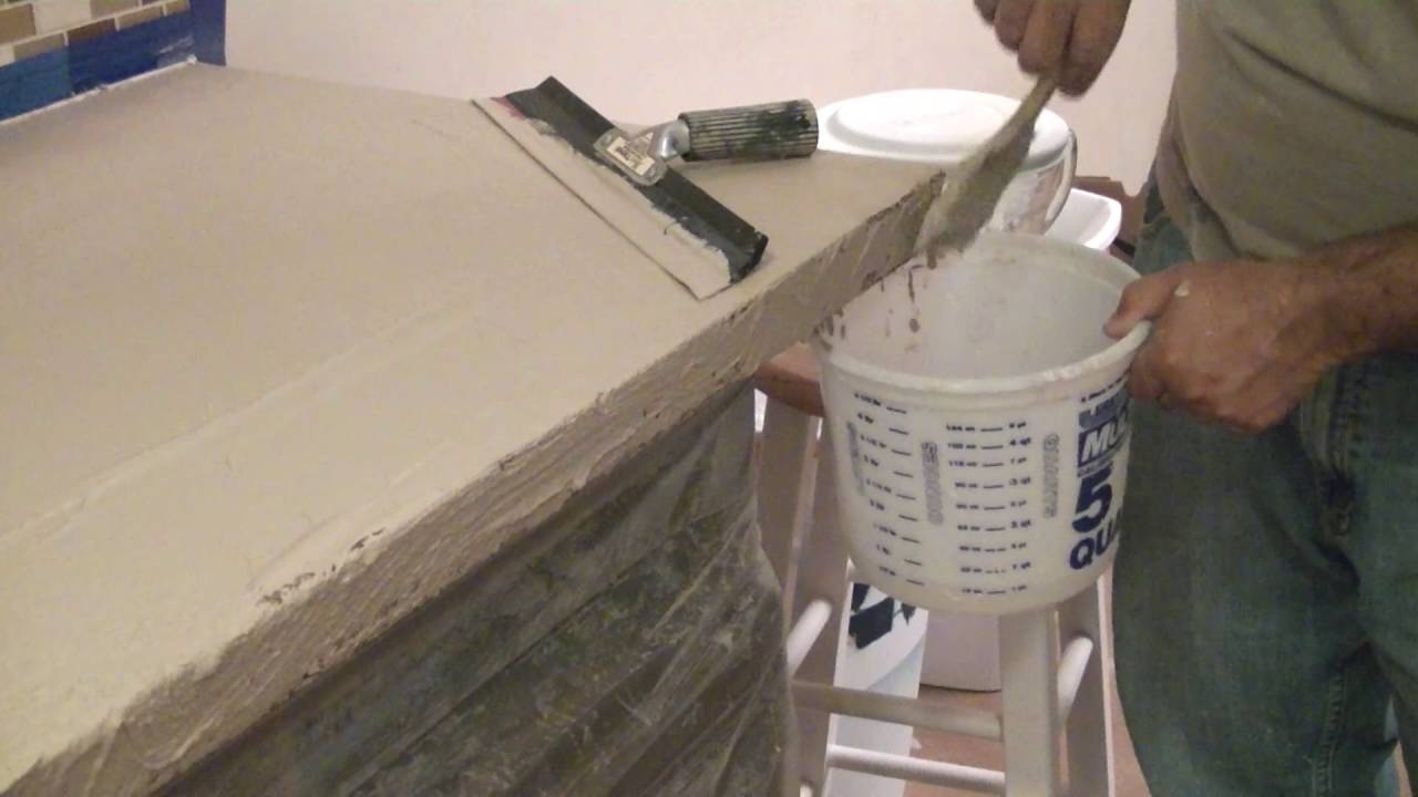concrete overlay for countertops