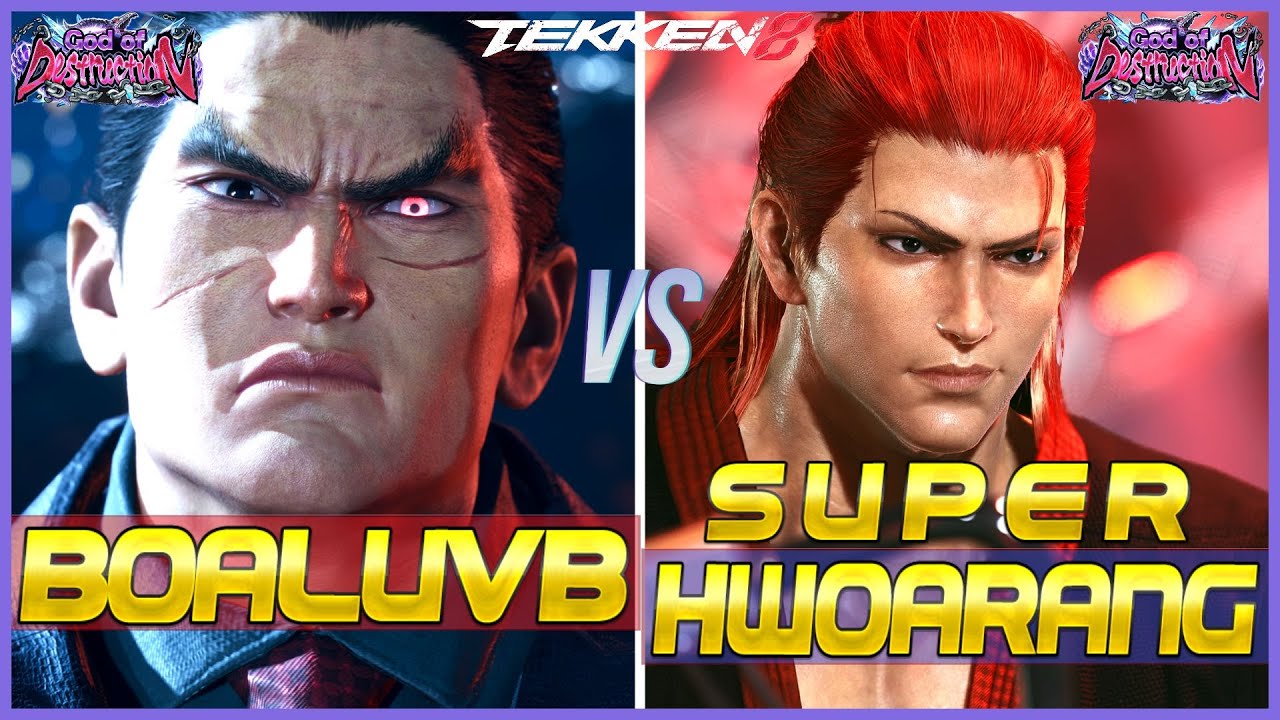 T8 ▰ BOA LUVB (Kazuya) vs SUPER HWOARANG (Hwoarang) ▰ Tekken 8 High Level Gameplay