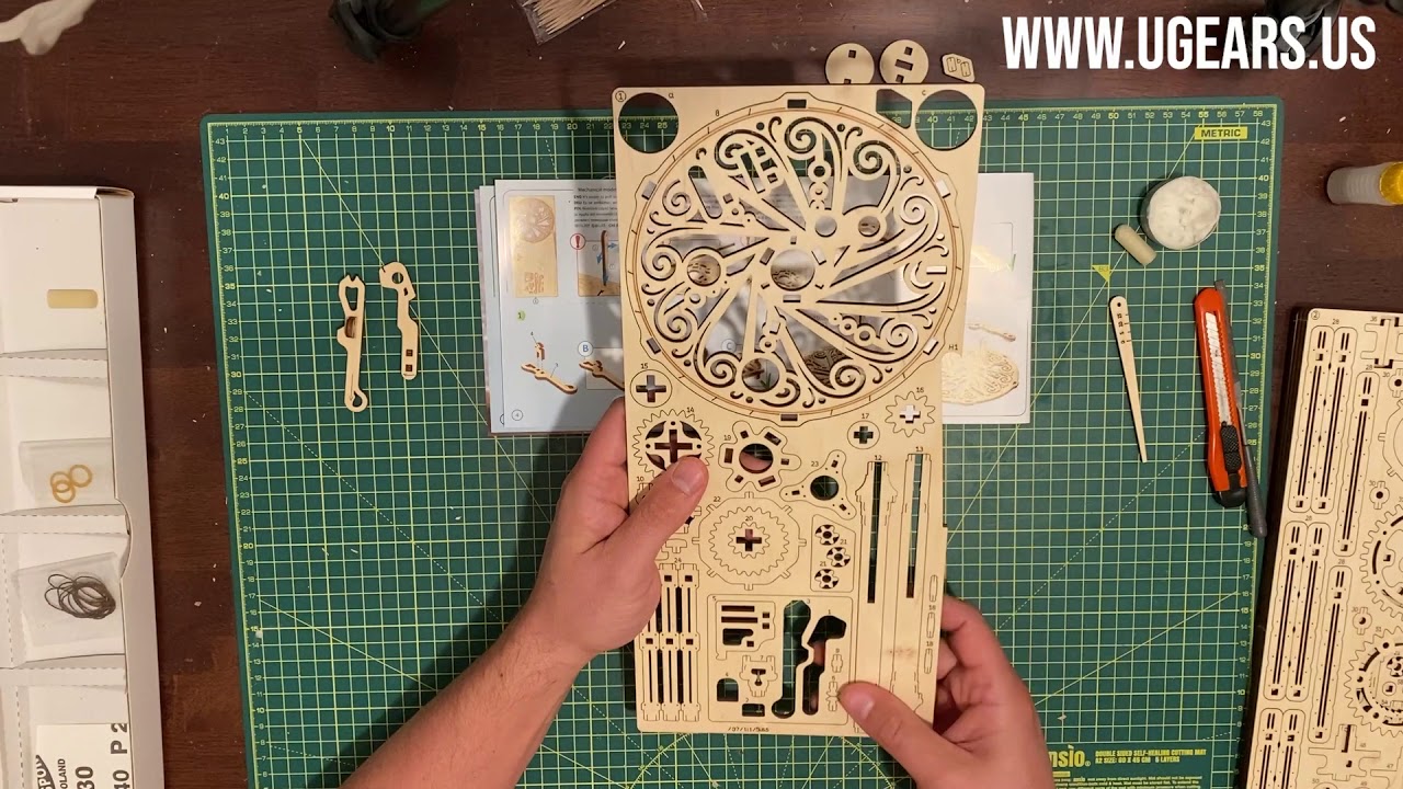 UGears Carousel Assembly Video by Ukidz LLC | UGears US