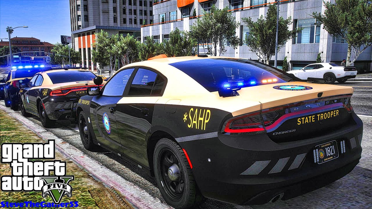 GTA 5 mod Highway Patrol| FHP|| GTA 5 Lspdfr Mod| 4K