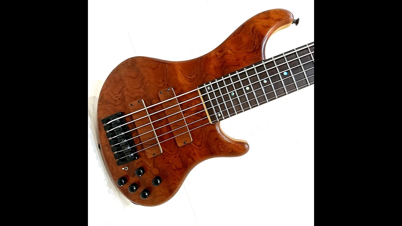 Высококачественные японские бас-гитары: Bossa BUS6 Custom BASS DEMO