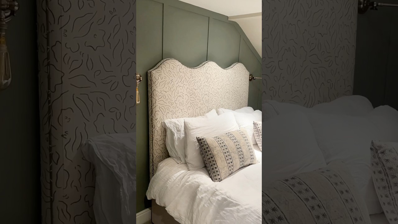 Learn how to make a headboard from scratch #headboard #diyhomedecor #diyheadboard #diy #craft