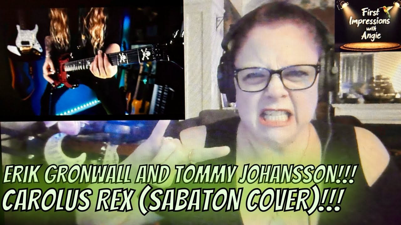 Erik Gronwall and Tommy Johansson - Carolus Rex (Sabaton Cover) Reaction!!!