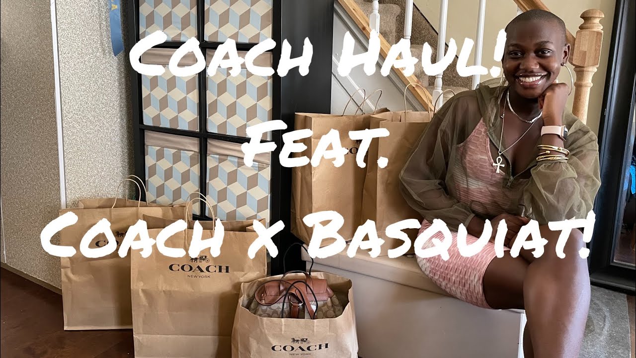 Coach Haul feat. Coach X Basquiat and My Coach Collection!