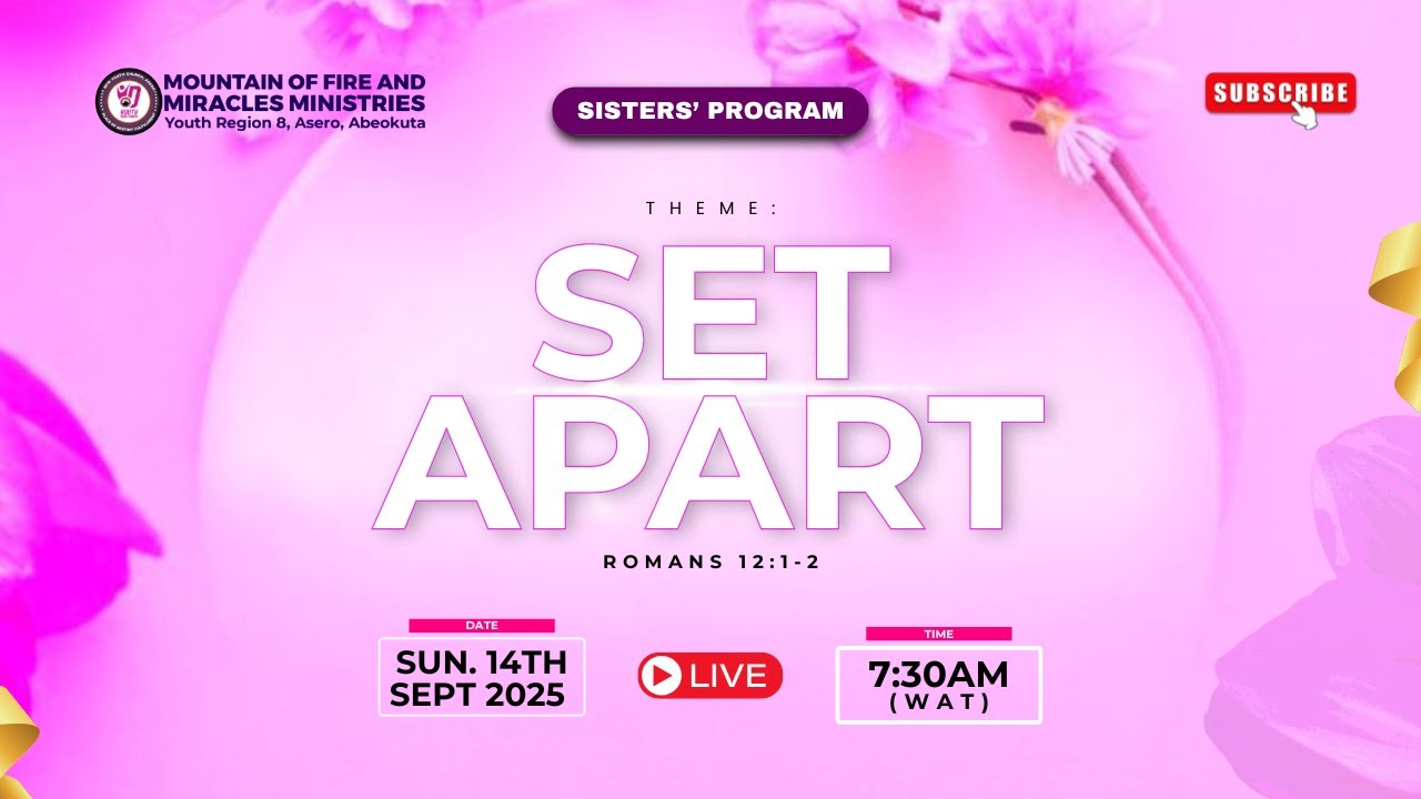 SISTER'S SUNDAY SEPTEMBER 14, 2025
