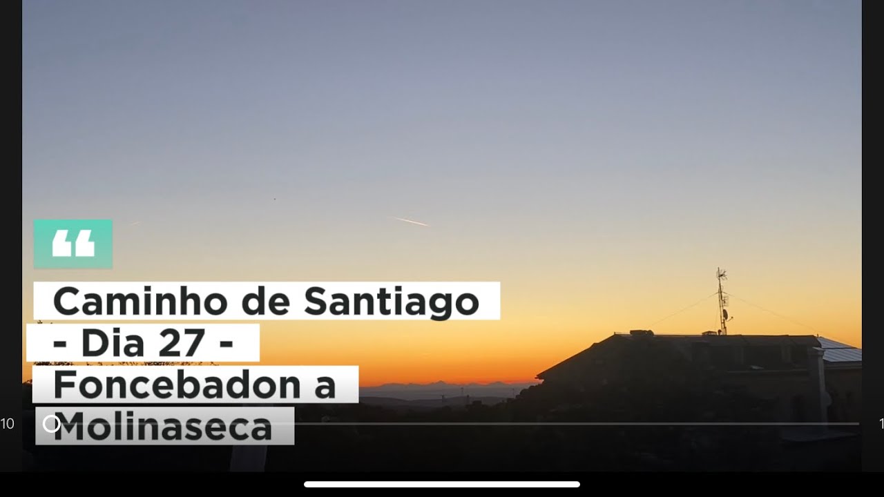 Caminho de Santiago- Dia 27 - Foncebadon a Molinaseca