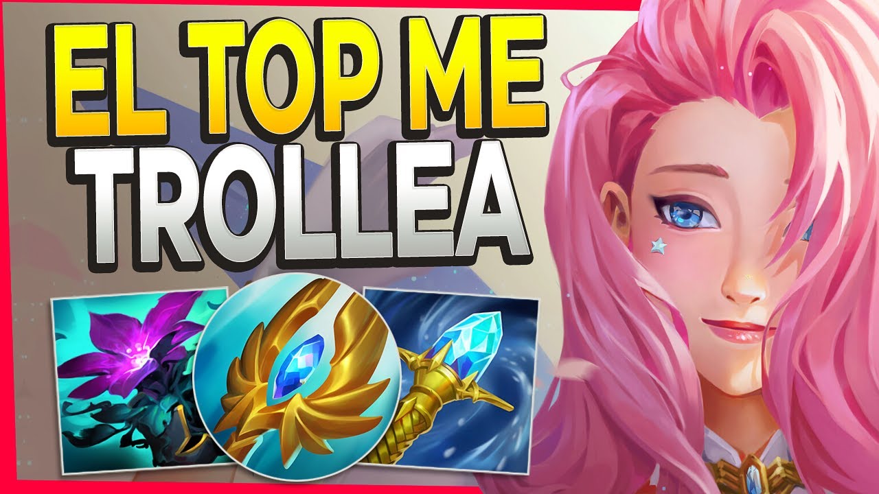 😱 ¡EL TOP NOS TROLLEA Y VUELVE LA PARTIDA UN INFIERNO! MADRE MÍA 😱 Seraphine Mid Gameplay S14