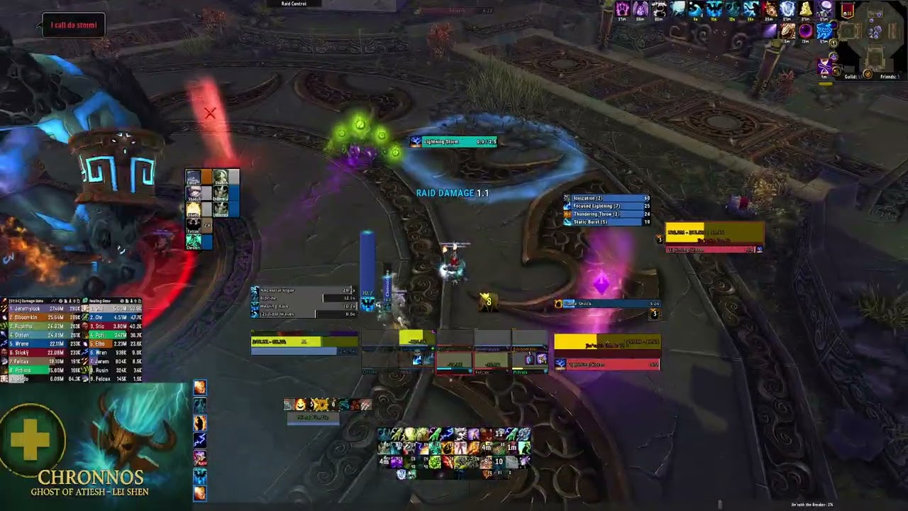 Throne of Thunder Jin'rokh 10 heroic | Resto Shaman