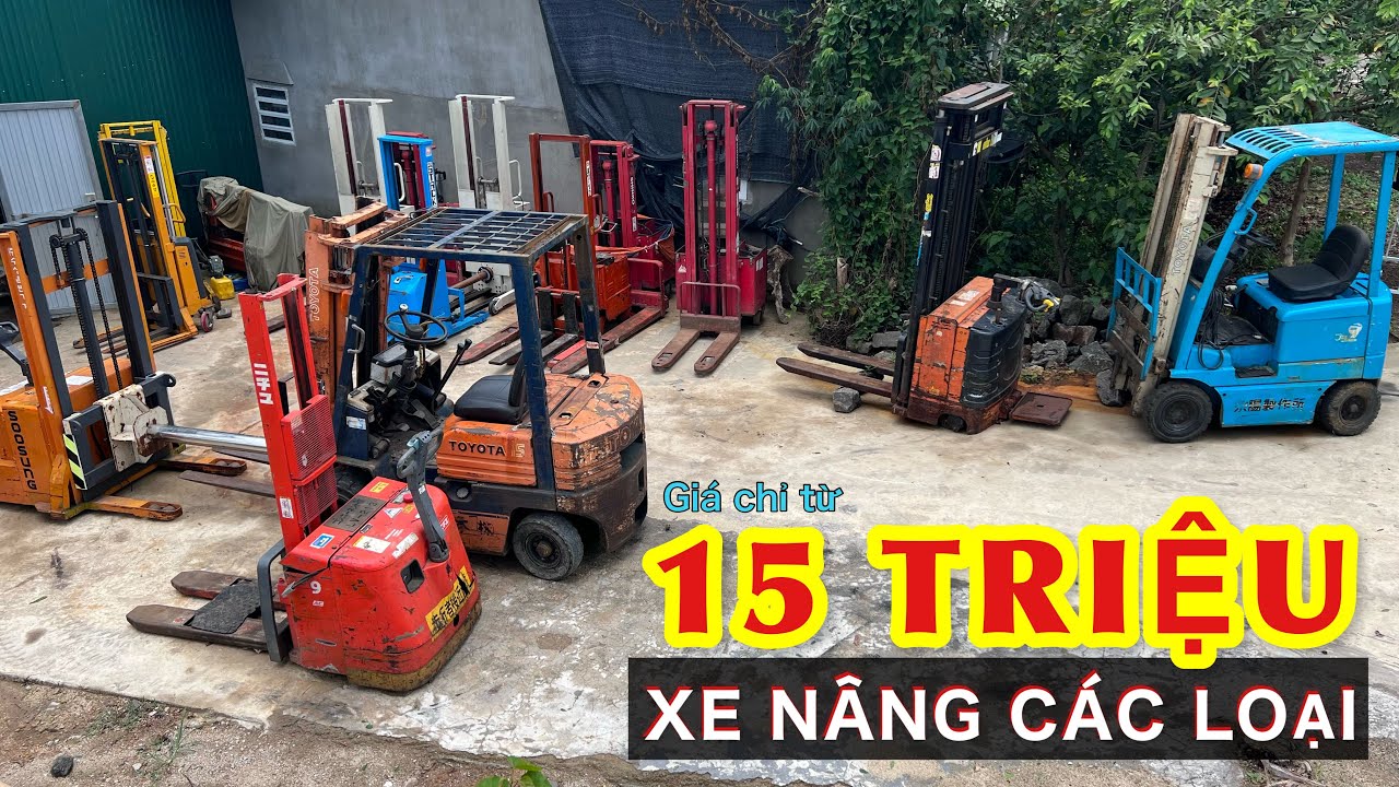 Xe nâng Bãi Nhật đủ các loại giá chỉ từ 15tr zalo/phone: 0784.033.033