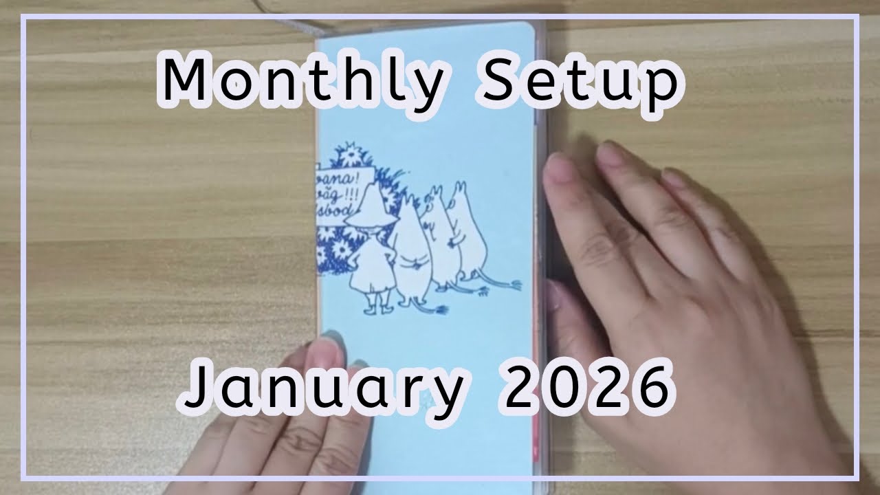 Hobonichi 2026 Monthly Setup