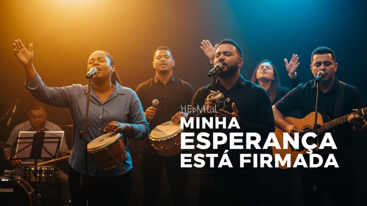 🎵 Minha Esperança Está Firmada | Pagode Gospel | Louvor Abençoado