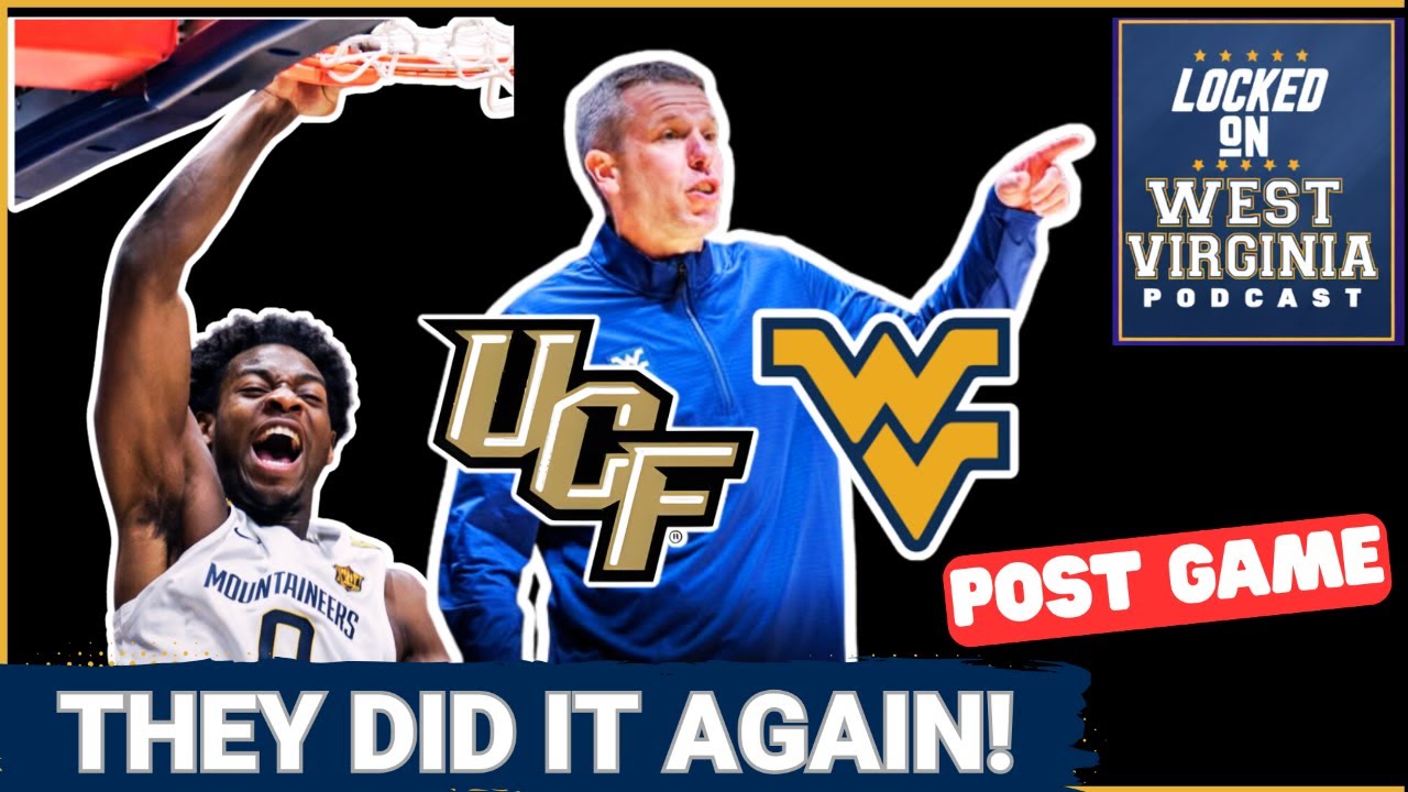 BREAKING- West Virginia with a HUGE COMEBACK AGAIN over UCF!!!