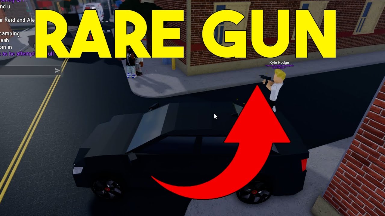 Giving the RARE MAC 11 to RANDOMS in East Brickton ROBLOX