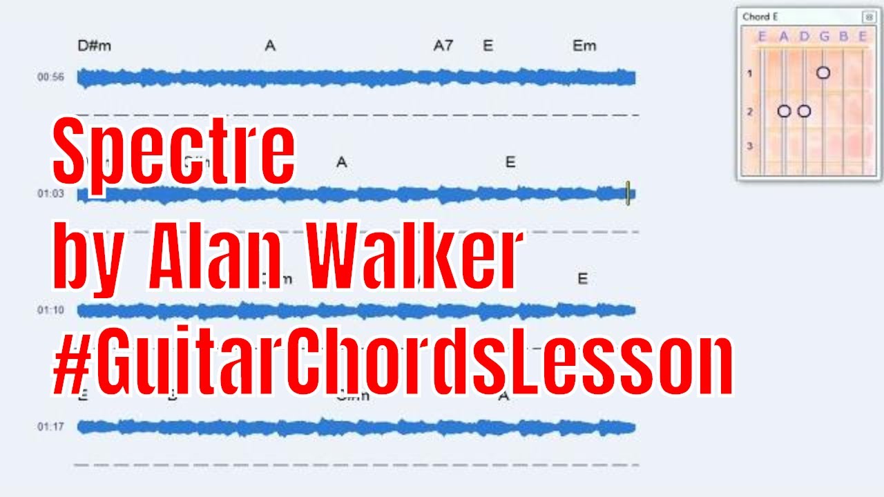 Spectre by Alan Walker | Guitar Chord