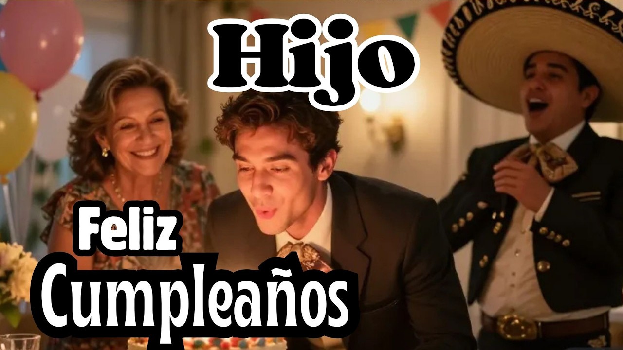 Feliz Cumpleaños HIJO 🎁 Las Mañanitas para mi hijo | Cumpleaños Feliz | sábado 14 de Febrero