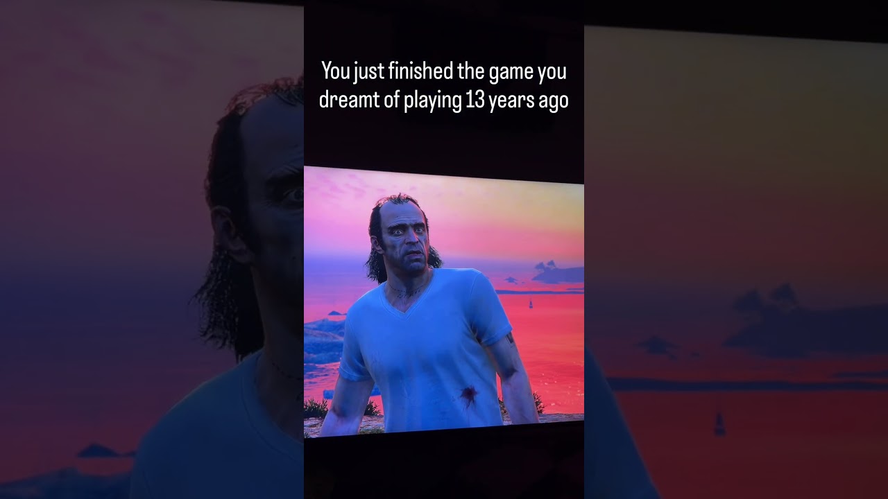 GTA 5 has my heart. Glad I chose the best ending in GTA 5 